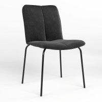 Обеденный стул Новый Стиль NICE BLACK (BOX-2) SORO-95 (Темно-серый) (NWS-122074)