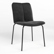 Обідній стілець Новий Стиль NICE BLACK (BOX-2) SORO-95 (Темно-сірий) (NWS-122074)