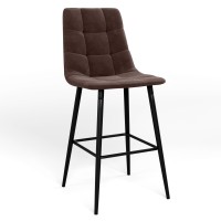 Барный стул Новый Стиль FORM HN BLACK HOKER (BOX-1) SQR SORO-28 (Светло-коричневый) (NWS-130013)