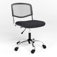 Крісло офісне поворотне Новий Стиль ISO NET GTS CHROME OH-14/C-38 (Сірий/Антрацит) (NWS-124085)