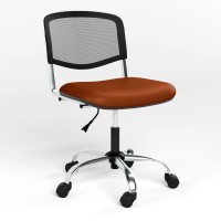 Кресло офисное поворотное Новый Стиль ISO NET GTS CHROME OH-5 V-49 (Охра) (NWS-124095)