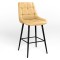 Стул на раме NICOLE HN HOKER BLACK (BOX-1) RMB ECO-01 (Бежевый) (NWS-130063)