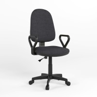 Крісло офісне поворотне Новий Стиль STANDART GTP CPT PL56 C-38 (Антрацит) (NWS-124807)
