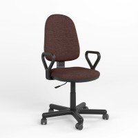 Крісло офісне поворотне Новий Стиль STANDART GTP PM60 C-24 (Коричневий) (NWS-124787)