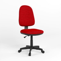 Кресло офисное поворотное без подлокотников Новый Стиль STANDART GTS CPT PL56 P C-2 (Красный) (NWS-124847)