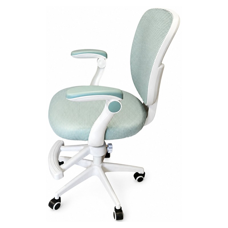 Крісло комп'ютерне дитяче з підставкою для ніг Perfect Home PERFECT KIDS Зелений (PFH-092119)