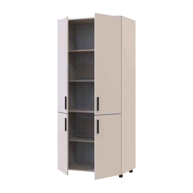 Шафа для одягу Doros Торн Кашемір 2 ДСП (полиці) 90х51.6х200 (DRS-012026)