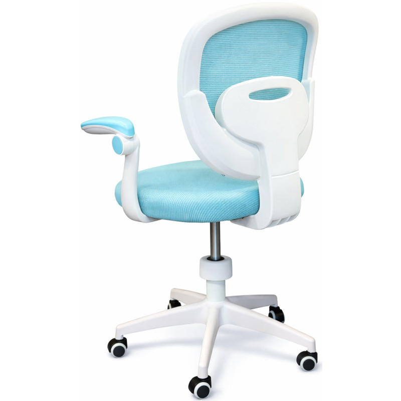 Крісло обертове дитяче з підставкою для ніг PERFECT KIDS BLUE Perfect Home Блакитний (PFH-092116)