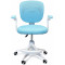 Крісло обертове дитяче з підставкою для ніг PERFECT KIDS BLUE Perfect Home Блакитний (PFH-092116)