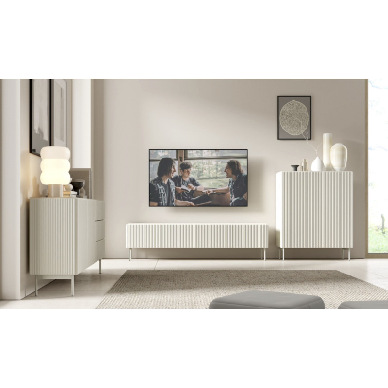 Комод високий Perfect Home Muti 2D/98 123x98,6x39,8 Кашемір (PFH-091386)
