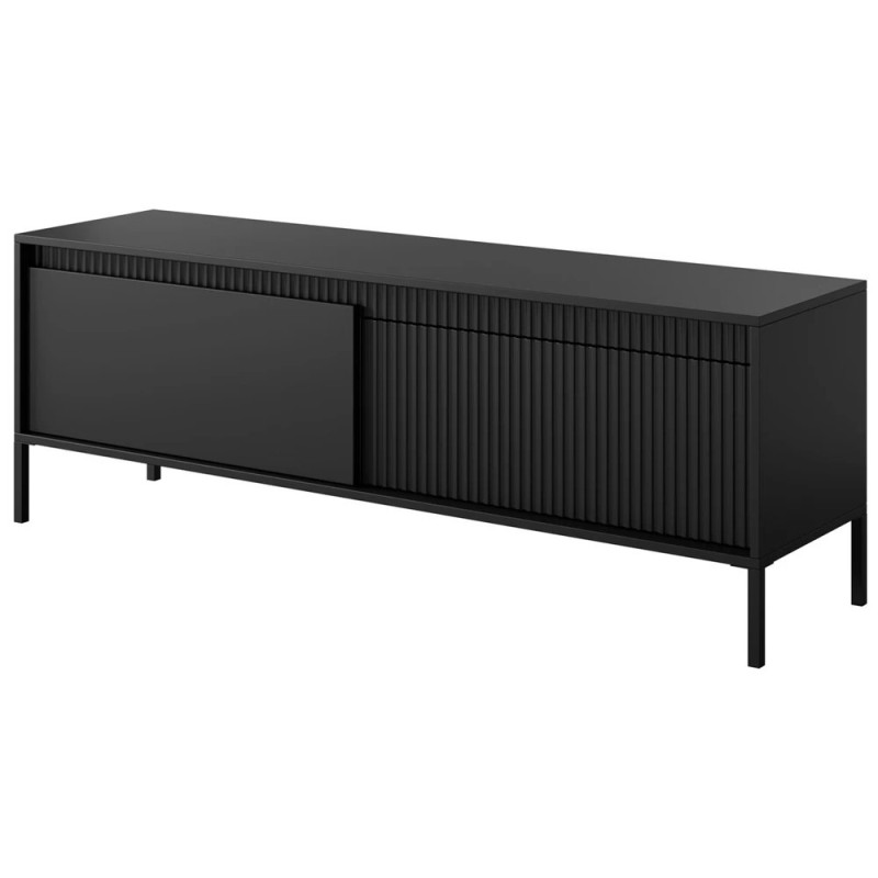 Тумба під телевізор Perfect Home Senso 2D/153 153,5х53,4х39,5 Чорний (PFH-091137)