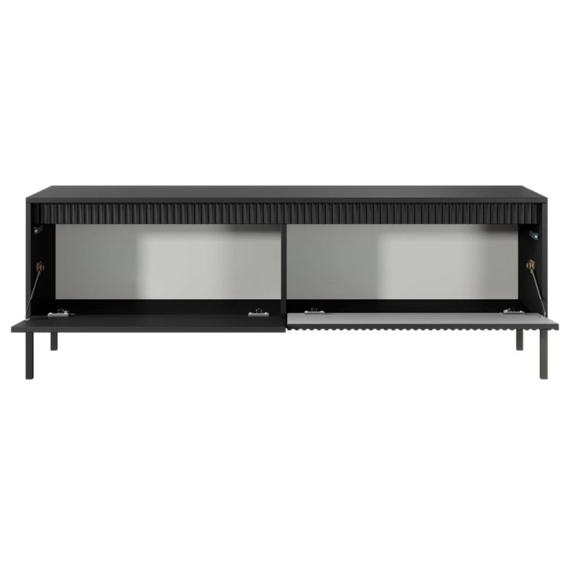 Тумба під телевізор Perfect Home Senso 2D/153 153,5х53,4х39,5 Чорний (PFH-091137)