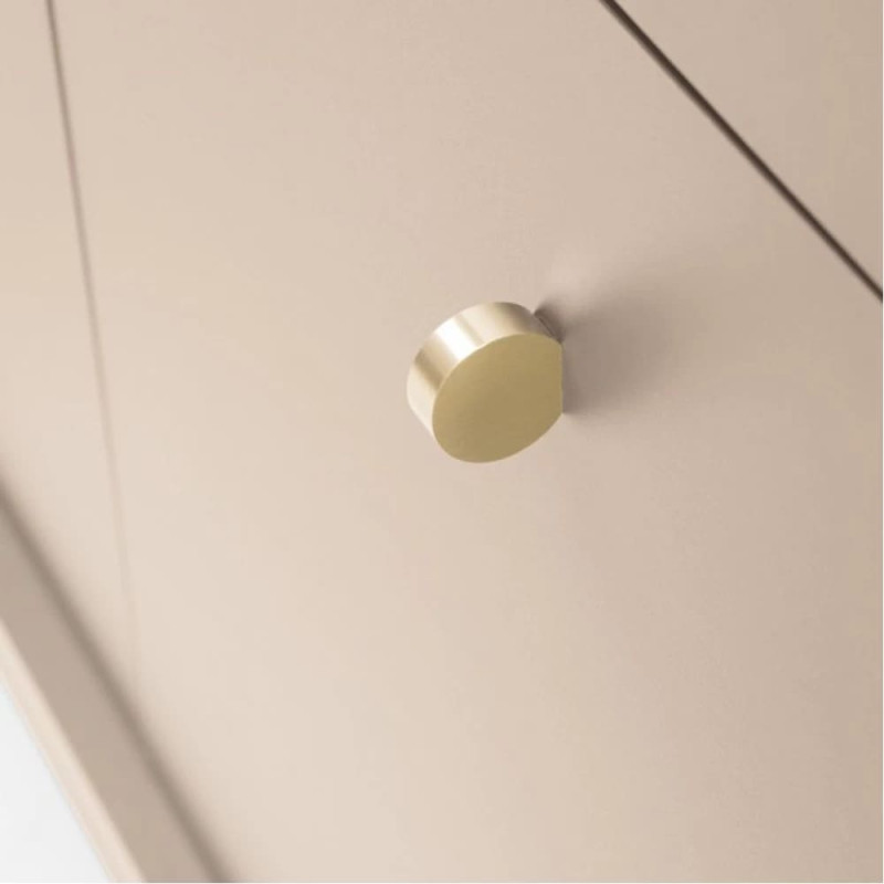 Комод Perfect Home Mono MKSZ104 2D2S 103,5x83,2x39 Беж пісочний (золоті ніжки) (PFH-091205)