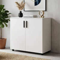Комод Doros Торн Білий 2 ДСП 90х51.6х80 (DRS-012087)