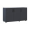 Комод Doros Торн Антрацит 3 ДСП 135х51.6х80 (DRS-012097)