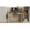 Письменный стол Ferrum-decor Гарри 75x120x70 белый ДСП Дуб Сонома 16мм (FRD-101002)