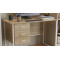 Письменный стол Ferrum-decor Гарри 75x120x70 белый ДСП Дуб Сонома 16мм (FRD-101002)
