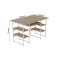 Компьютерный стол Ferrum-decor Тим 75x120x60 белый ДСП Дуб Сан-Марино 32мм (FRD-101362)