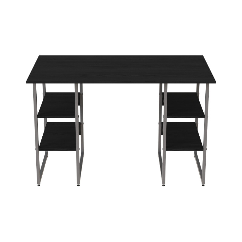 Компьютерный стол Ferrum-decor Карэн 75x140x60 серый ДСП Сосна Кембра 16мм (FRD-102432)