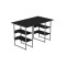 Компьютерный стол Ferrum-decor Карэн 75x140x70 серый ДСП Сосна Кембра 16мм (FRD-102452)