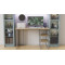 Письменный стол Ferrum-decor Кевин 75x100x60 серый ДСП Дуб Сонома 16мм (FRD-101712)
