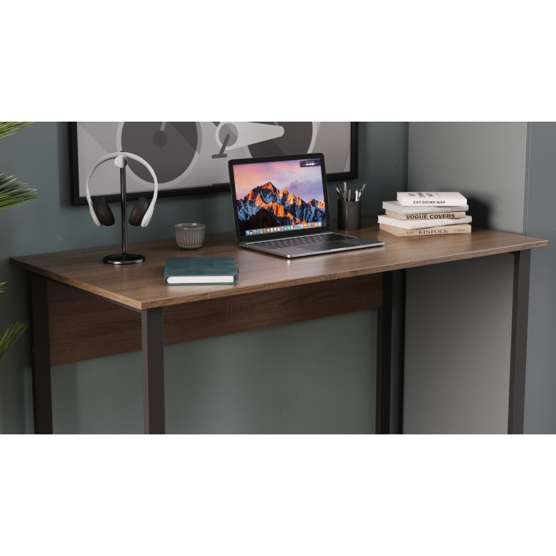 Письменный стол Ferrum-decor Раян 75x100x60 белый ДСП Дуб Сонома 16мм (FRD-101122)
