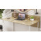 Письменный стол Ferrum-decor Скай 75x140x70 белый ДСП Дуб Сонома 16мм (FRD-101112)