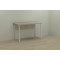 Письмовий стіл Ferrum-decor Курт 76x100x60 білий ДСП Дуб Сонома 32мм (FRD-102202)