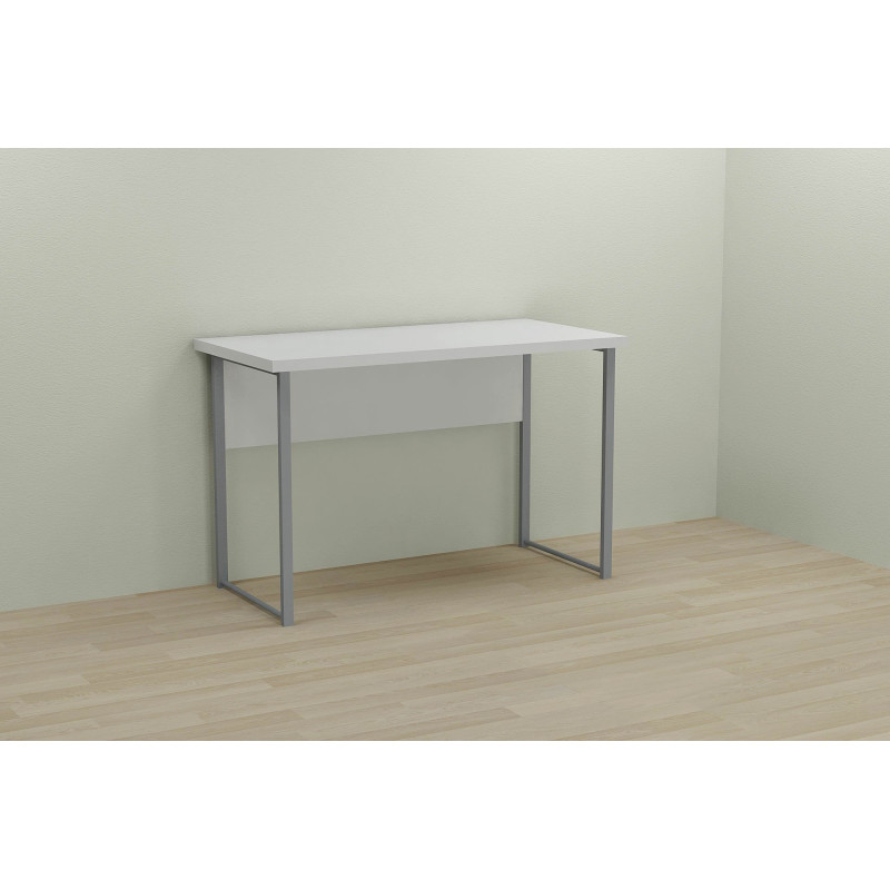Письмовий стіл Ferrum-decor Курт 76x100x60 сірий ДСП Біле 32мм (FRD-101832)