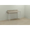 Письменный стол Ferrum-decor Скай 75x100x60 белый ДСП Дуб Сонома 16мм (FRD-101062)