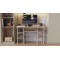 Письмовий стіл Ferrum-decor Скай 75x120x70 білий ДСП Дуб Сонома 16мм (FRD-101102)
