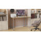 Письмовий стіл Ferrum-decor Ханна 75x100x60 сірий ДСП Дуб Сонома 16мм (FRD-101392)