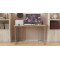 Письмовий стіл Ferrum-decor Ханна 75x100x60 сірий ДСП Дуб Сонома 16мм (FRD-101392)