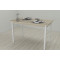 Стол кухонный Ferrum-decor Марио 75x120x60 Белый ДСП Сонома 16мм (FRD-106320)