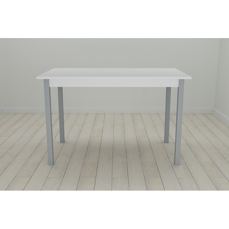 Стол кухонный Ferrum-decor Марио 75x120x60 Серый ДСП Белое 16мм (FRD-106200)