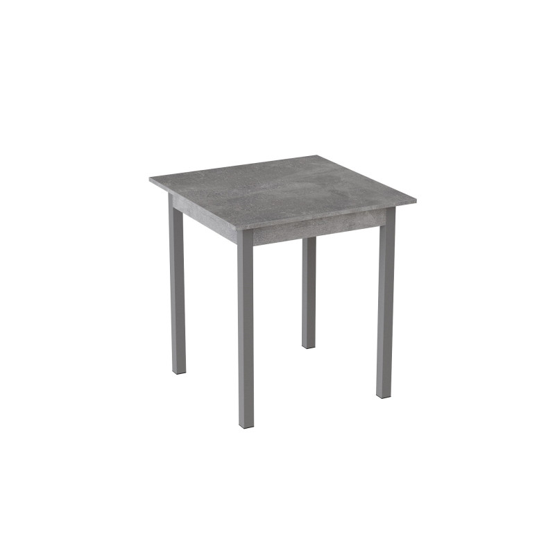Стол кухонный Ferrum-decor Диего 75x90x90 Серый ДСП Бетон 16мм (FRD-105580)
