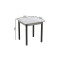 Стол кухонный Ferrum-decor Агата 75x80x80 Черный ДСП Бетон 16мм (FRD-105560)