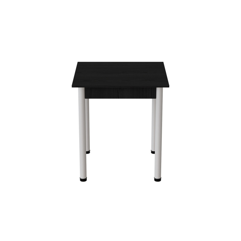 Стол кухонный Ferrum-decor Агата 75x70x70 Белый ДСП Сосна Кембра 16мм (FRD-105670)