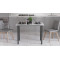 Стіл універсальний Knap Ferrum-decor 750x1400x600 Чорний метал ДСП Бетон 16 мм (FRD-106360)