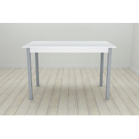 Стол кухонный Ferrum-decor Марио 75x120x60 Серый ДСП Белое 16мм (FRD-106200)