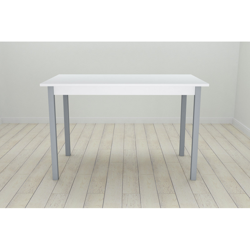 Стол кухонный Ferrum-decor Марио 75x120x60 Серый ДСП Белое 16мм (FRD-106200)