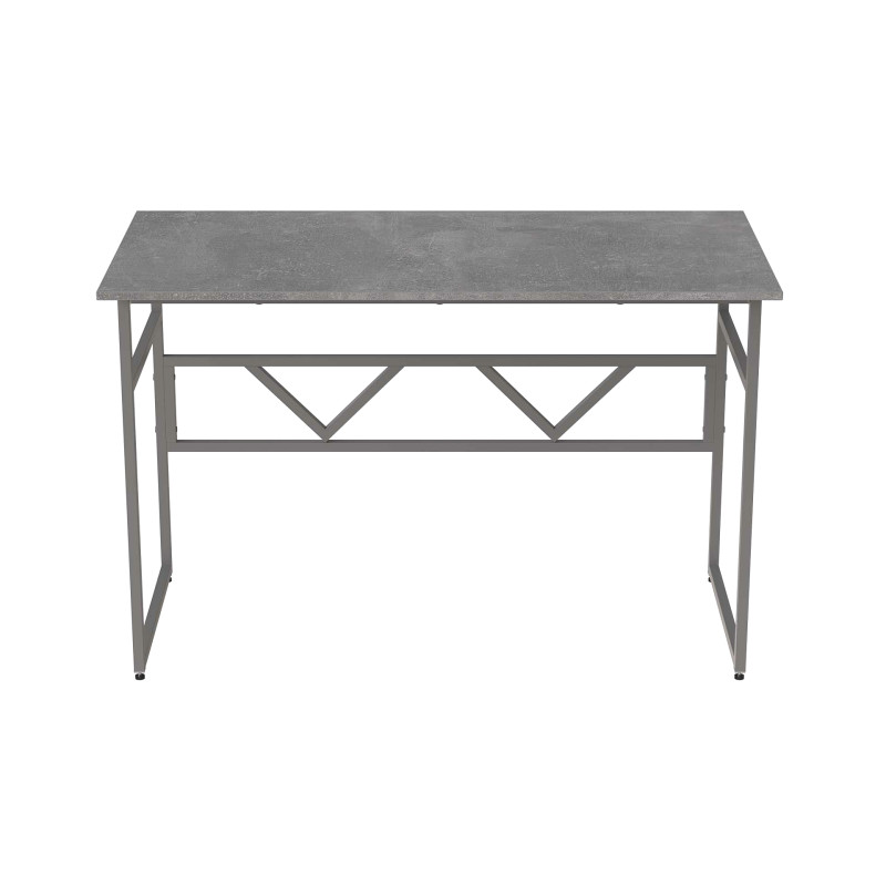 Стол письменный Раян Ferrum-decor 750x1200x700 Серый металл ДСП Бетон 32 мм (FRD-106500)