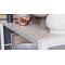 Етажерка 3/60 Ferrum-decor Серії Конект 75x60x28 білий ДСП Бетон 16мм (FRD-104262)