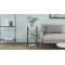 Етажерка 3/34 Ferrum-decor Серії Конект 73x34x28 чорний ДСП Дуб Сонома 16мм (FRD-104292)