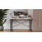 Письмовий стіл Ferrum-decor Серії Конект 75x120x60 чорний ДСП Дуб Сан-Марино 16мм (FRD-104202)