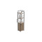 Етажерка 3/34 Ferrum-decor Серії Конект з тумбою 144x34x28 Чорний ДСП Сан-Марино (FRD-104422)