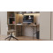 Стол письменный Line Тайм Ferrum-decor 750x1000x600 Черный металл ДСП Дуб Сан-Марино 16 мм (FRD-104872)