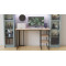 Комп'ютерний стіл Ferrum-decor Кевін 75x120x60 чорний ДСП Дуб Сан-Марино 16мм (FRD-103802)