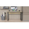 Письменный стол Ferrum-decor Коди 75x100x60 черный ДСП Дуб Сонома 16мм (FRD-103732)