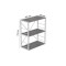 Етажерка 3/60 Ferrum-decor Серії Конект 75x60x28 білий ДСП Бетон 16мм (FRD-104262)